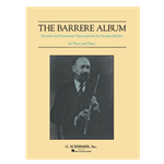The Barrére Album for flute with piano accompaniment