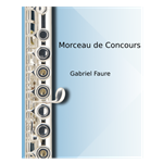 Morceau de Concours - flute with piano accompaniment