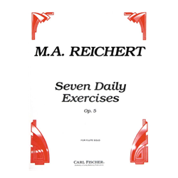 Seven Daily Exercises, Op.5 for flute solo