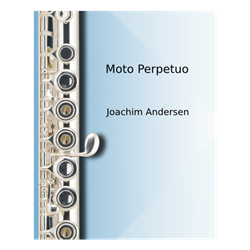 Moto Perpetuo, Op. 8 - flute with piano accompaniment