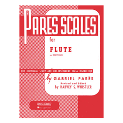Pares Scales for flute or piccolo