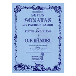 Seven Sonatas & Famous Largo for Flute and Piano - revised edition